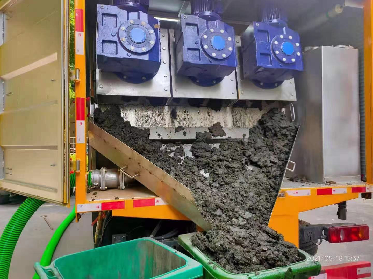 射阳化粪池清掏城市维护站-泥浆净化干湿分离处理